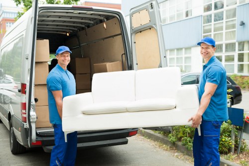 Man and van service helping with a local move in Romford