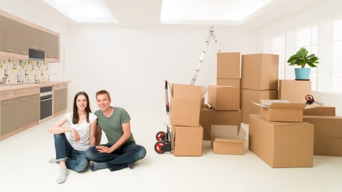 Furniture moving process for a property in Romford