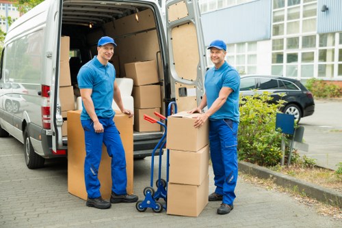 Driver handling booking details and transport arrangements