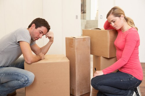 Romford moving team handling access challenges for a flat or terraced property