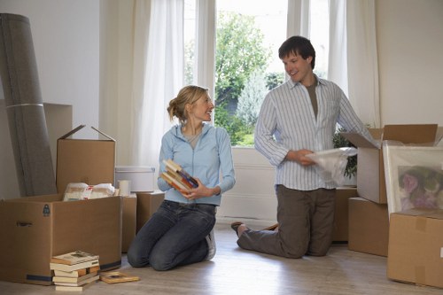 Local moving support for flats and houses in Romford
