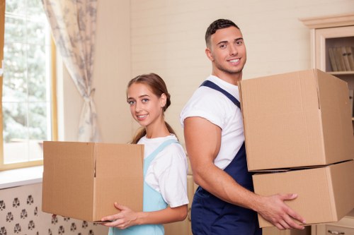 Reusable furniture prepared for charity donation