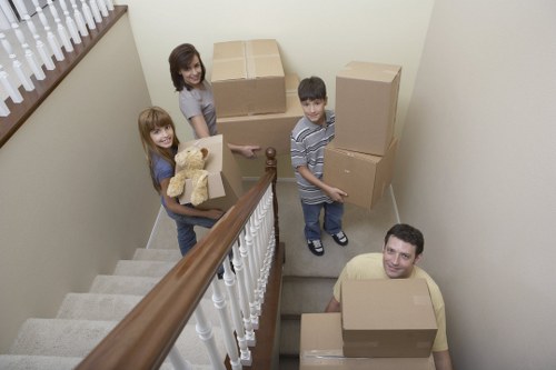 Safety-focused moving team reviewing an incident procedure